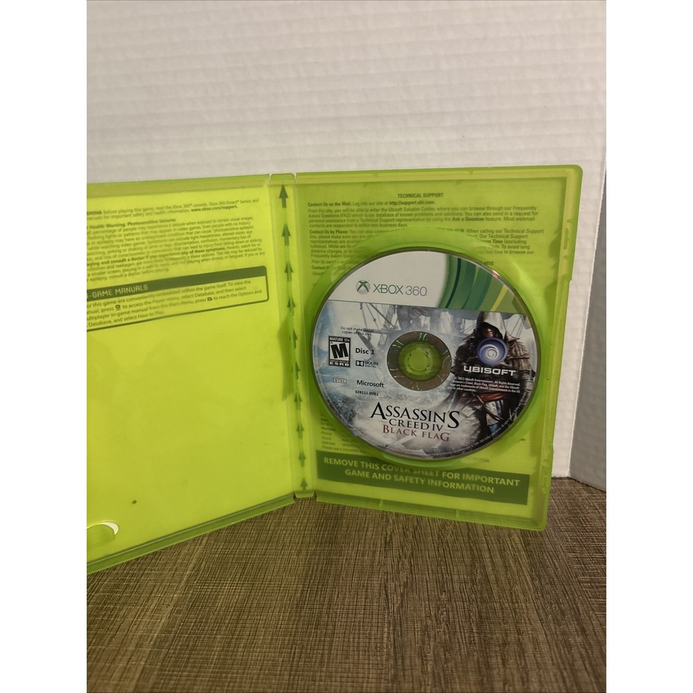 Assassin's Creed IV: Black Flag Xbox 360 Tested - Fantasy Fighting Video Game - Picture 2 of 3